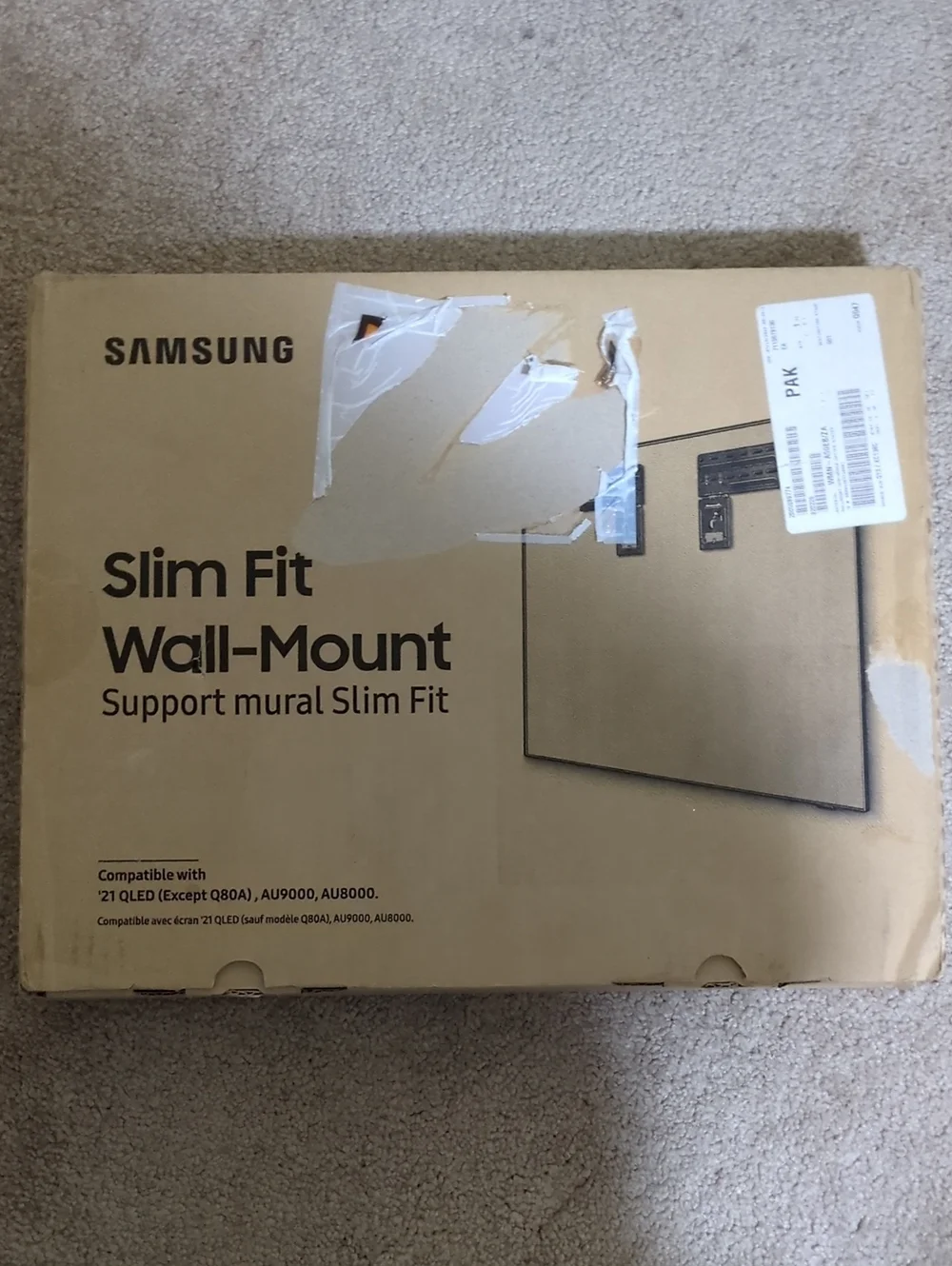 Samsung Slim Fit Wall-Mount 2021 QLED 43-85 WMN-A50EB ZA
